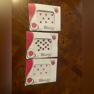 NEW ‼️3 Bindi Set- Multicolor